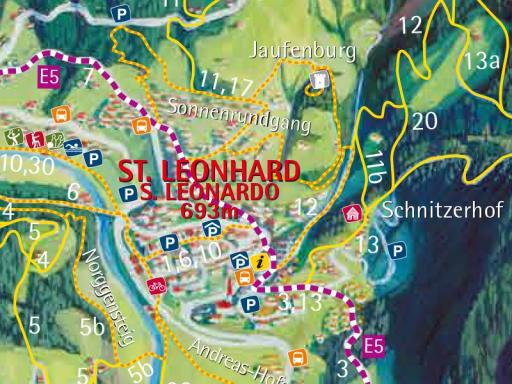 St. Leonhard und Umgebung